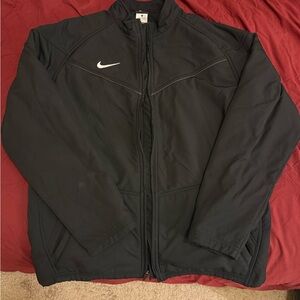 Nike Black Performance Jacket Lightweight Zip-Up